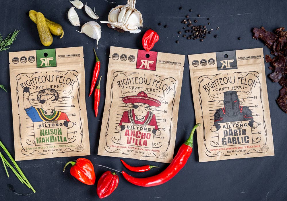 Nelson Mandilla Biltong 2oz