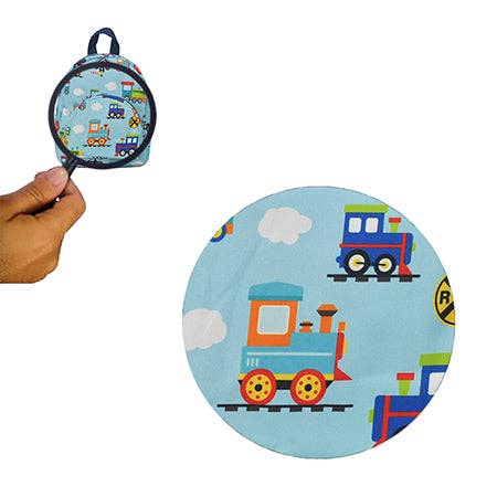 Train Print NGIL Mini Backpack