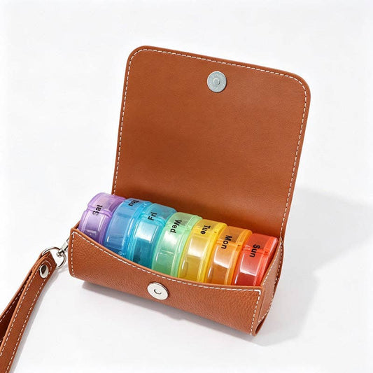 Weekly Pill Case Travel Pouch