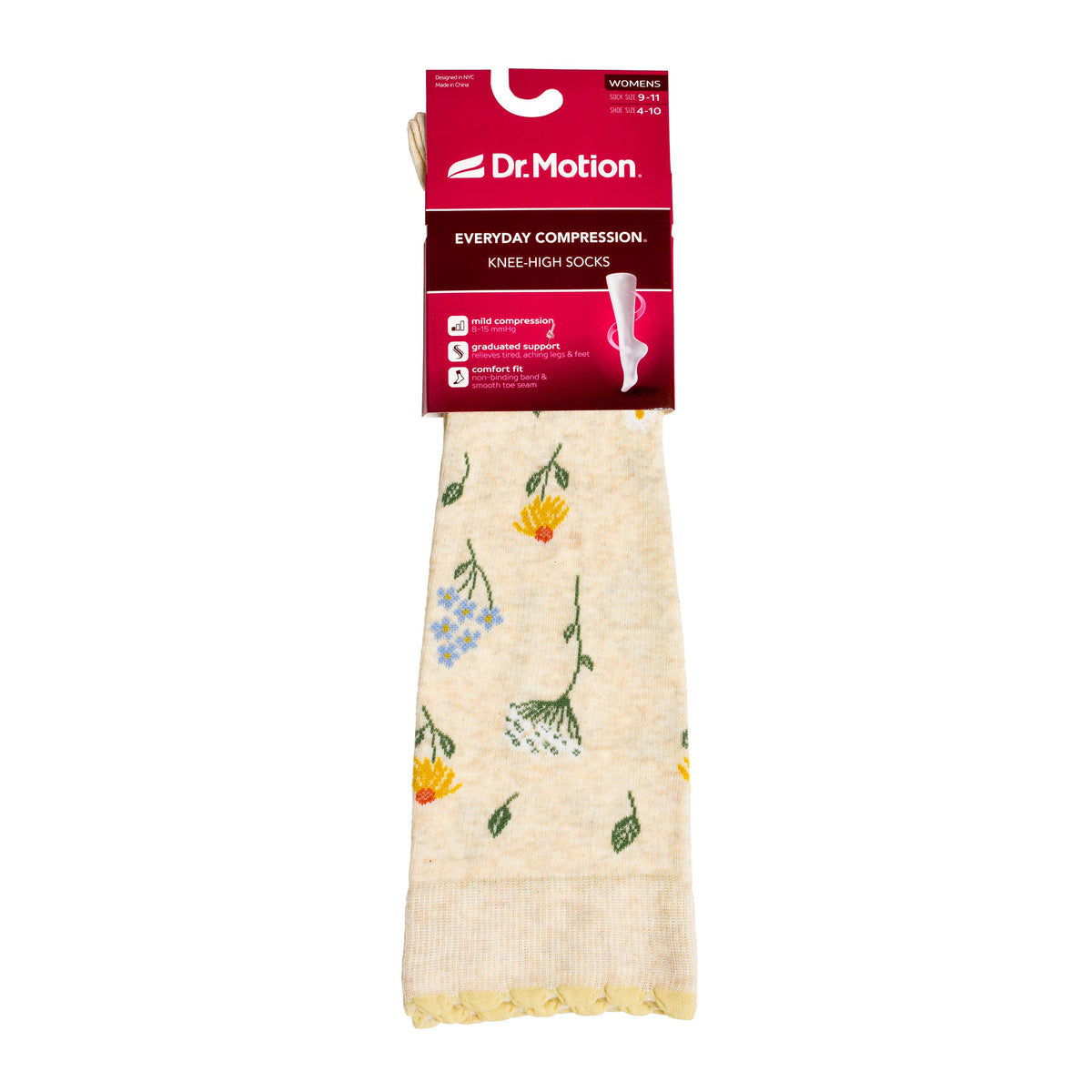 Wildflowers | Knee-High Compression Socks For Women