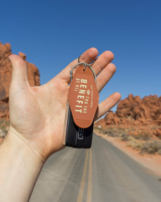 Public Lands for All Keychain
