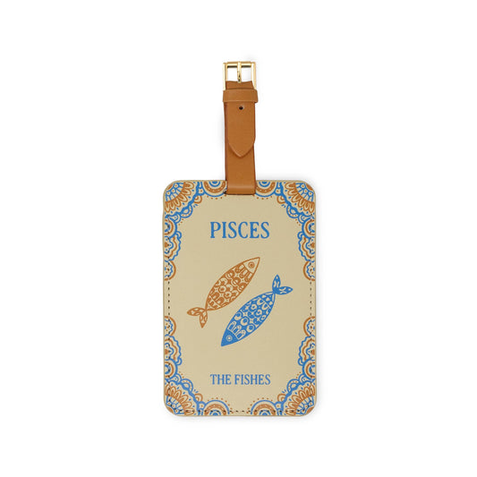 Luggage Tag Set of 2, PISCES