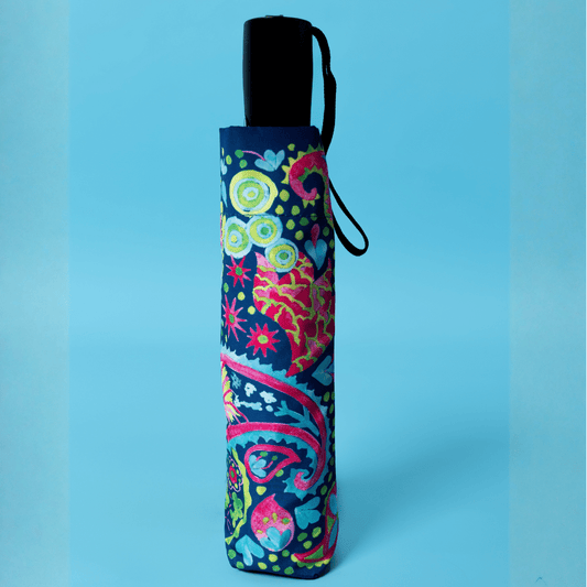 Watercolor Print Umbrella