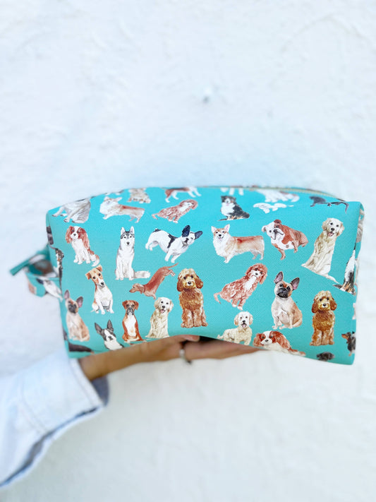Dog gift bag, loaf, cute pouch | doodle, golden, frenchie