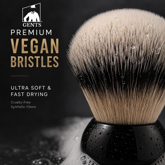 GBS Synthetic Travel Shaving Brush & Travel Tube