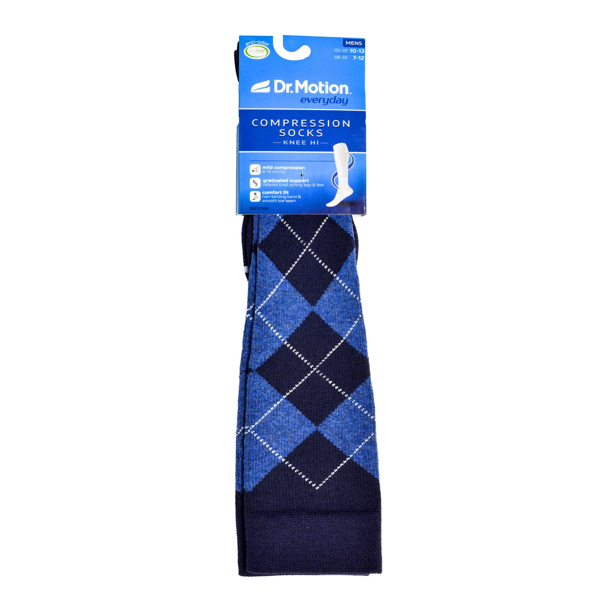 Classic Argyle | Knee-High Compression Socks For Men