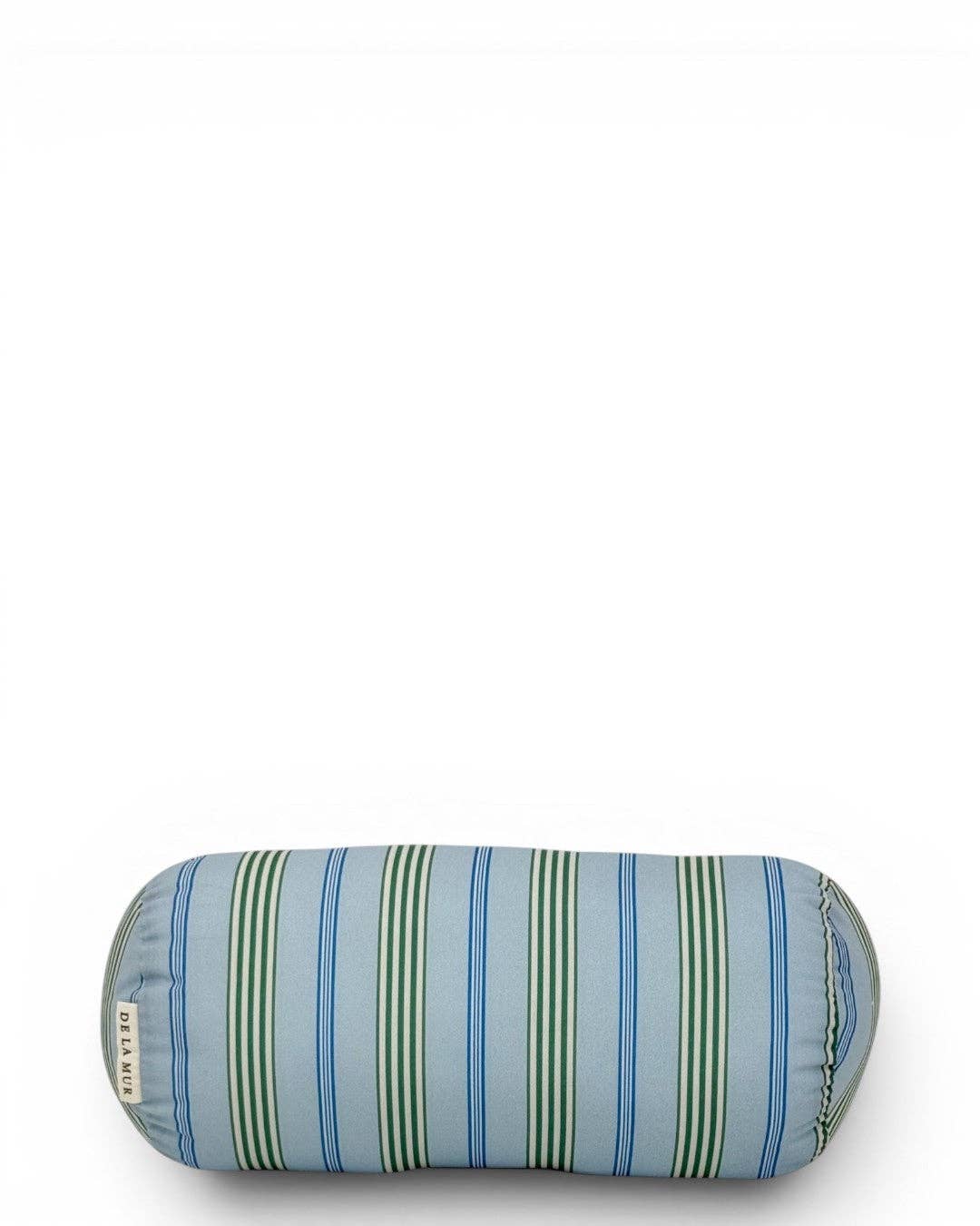 Striped Travel Pillow – Blue & Green (Cata)