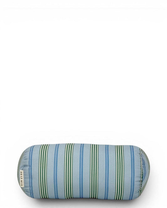 Striped Travel Pillow – Blue & Green (Cata)