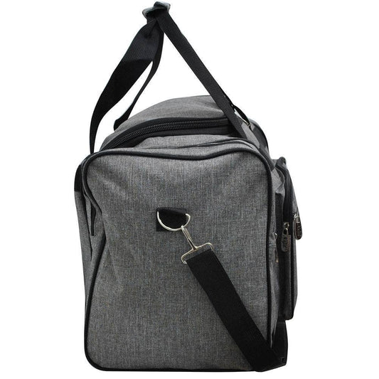 Crosshatch Gray NGIL Canvas 23" Duffle Bag