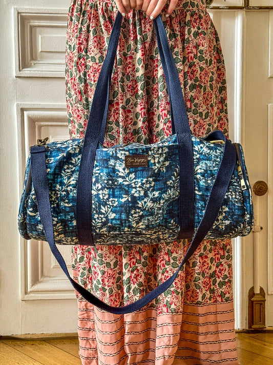 Bon Voyage Weekender Duffle Bag - Mirabeau Blue