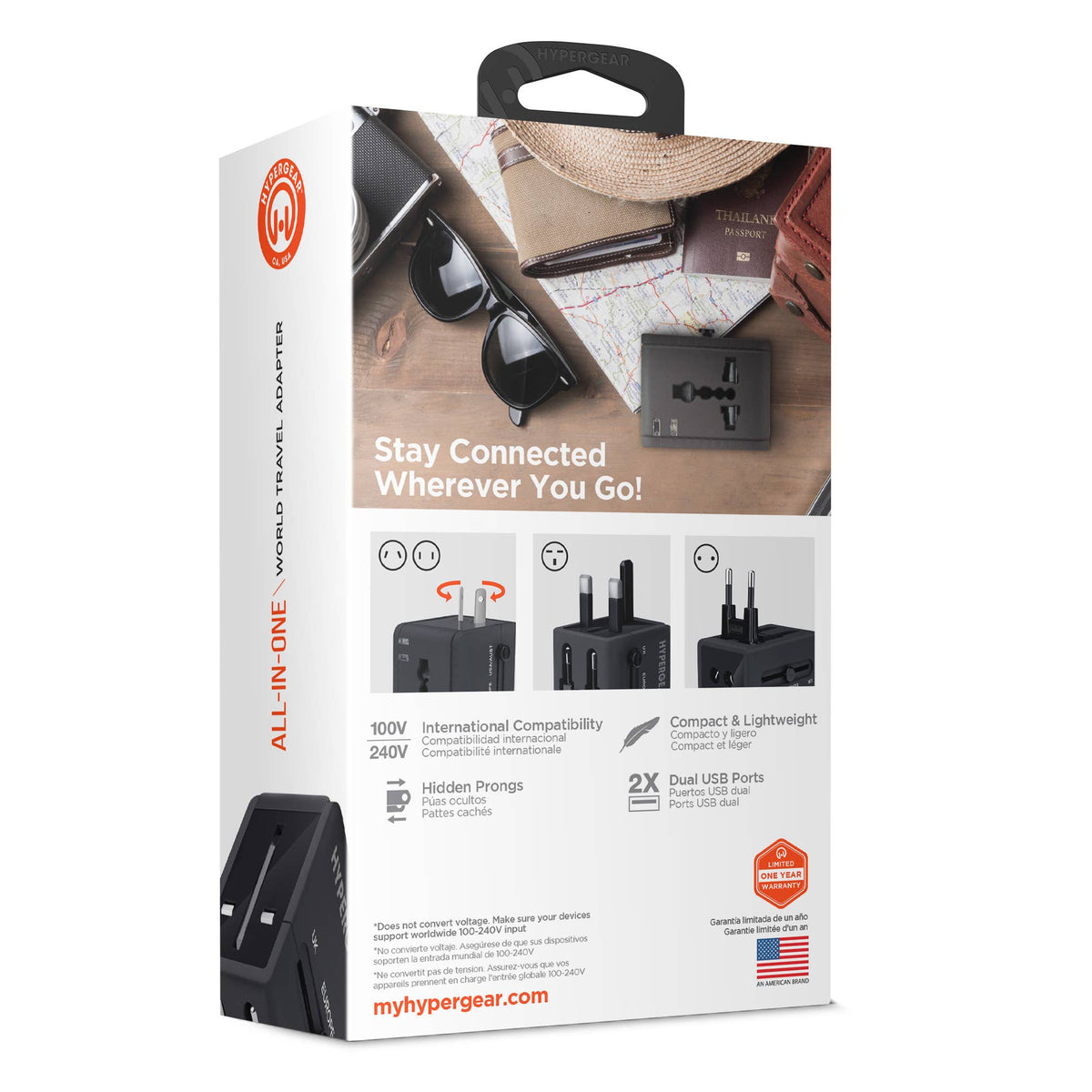 All-in-One World Travel Adapter