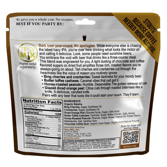Beer-Paired Trail Mix - Dark + Rich