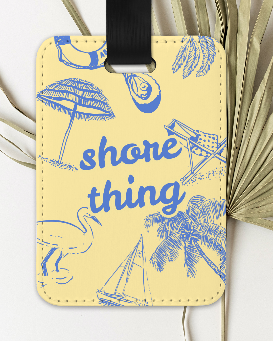 Shore Thing Beach Luggage Tag