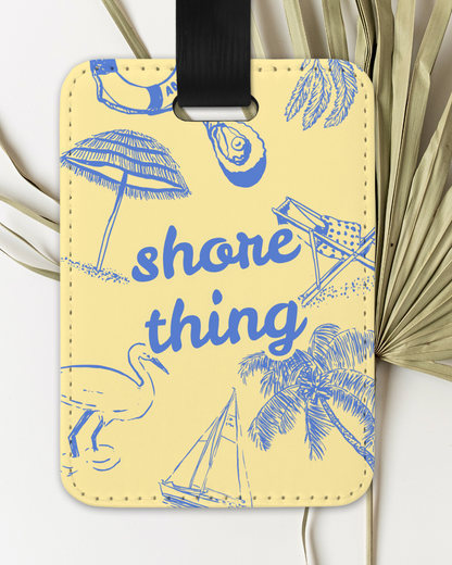 Shore Thing Beach Luggage Tag