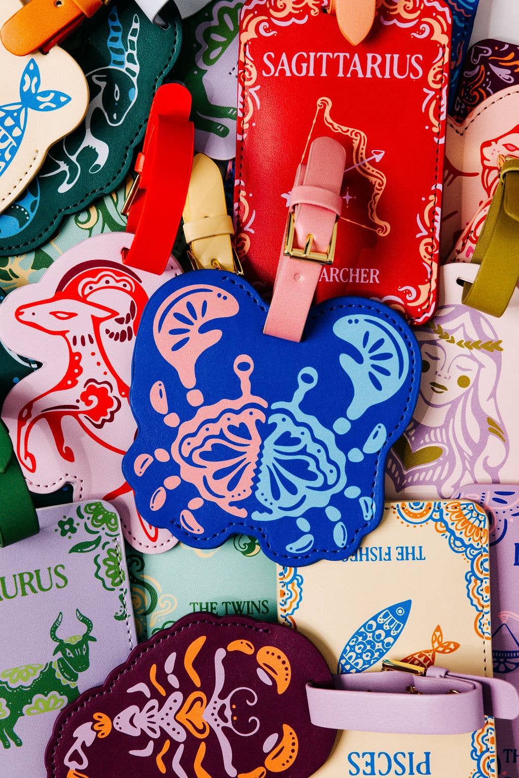 Luggage Tag Set of 2, CANCER