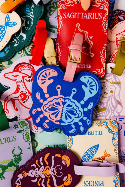 Luggage Tag Set of 2, CANCER