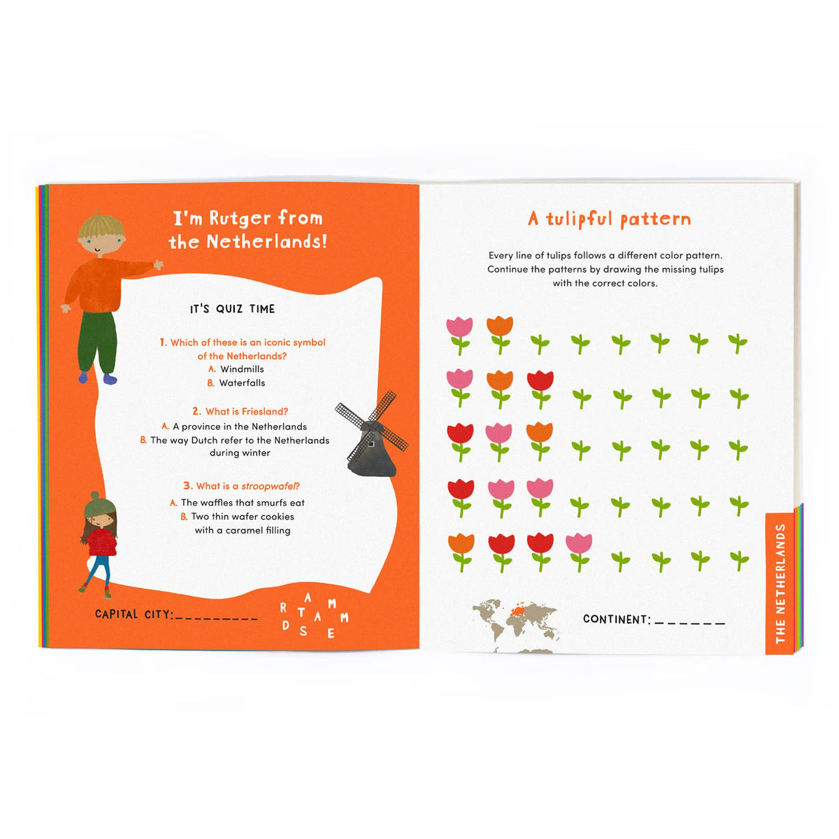 Around the World Kids Activity Book