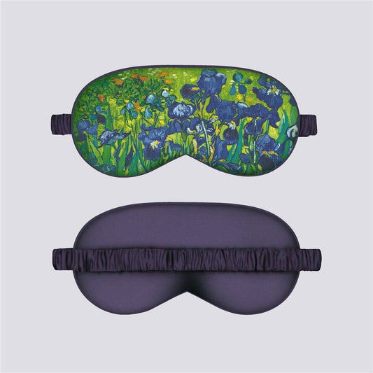 Art Print Sleep Mask - Irises By Vincent van Gogh