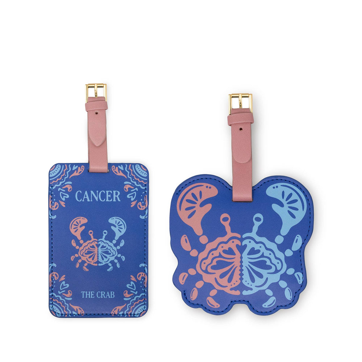 Luggage Tag Set of 2, CANCER