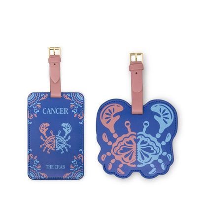 Luggage Tag Set of 2, CANCER