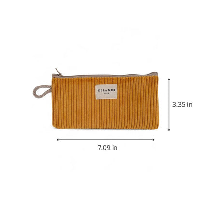 Corduroy Glasses Case – Mustard (Taz)