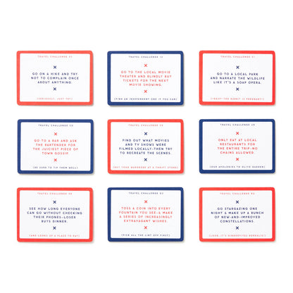 Brass Monkey Challenge Accepted Travel Tasks Card Deck