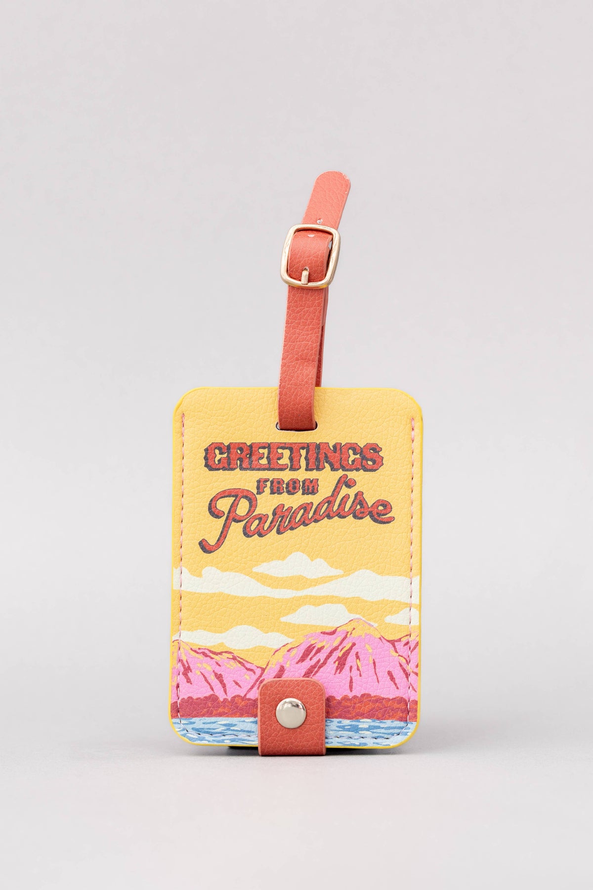 Luggage Tag, Greetings from Paradise