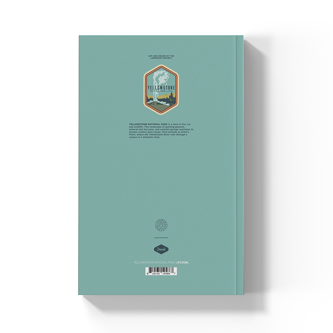 Yellowstone National Park Classic Layflat Notebook LFC2124L