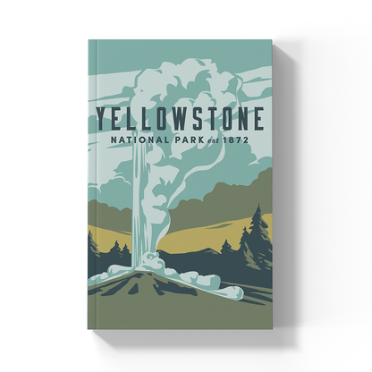 Yellowstone National Park Classic Layflat Notebook LFC2124L