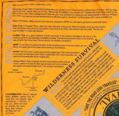 Wilderness Survival Bandana