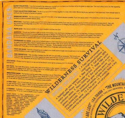Wilderness Survival Bandana