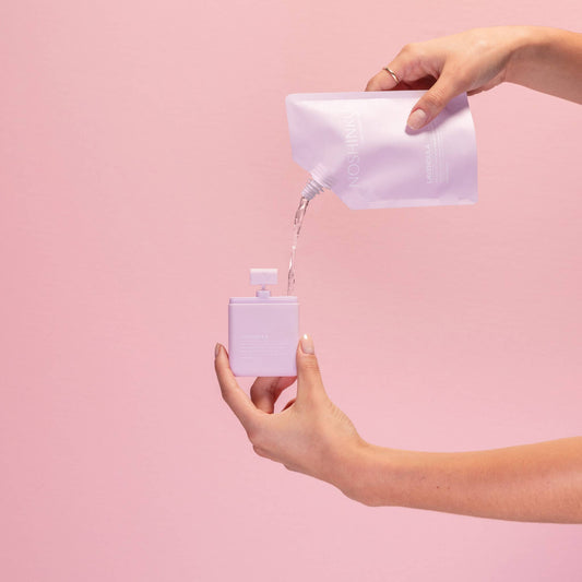 Lavendula Nourishing Hand Sanitizer Mini Travel Refill Pouch