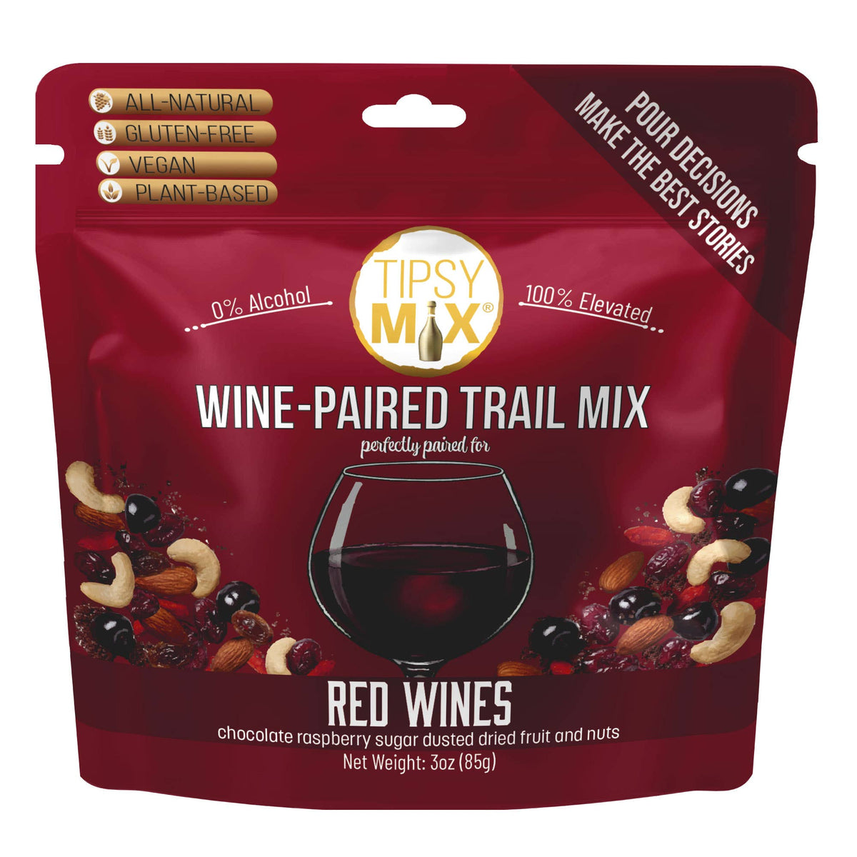 Wine-Paired Trail Mix - Red Wine