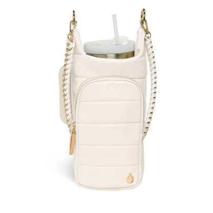 HydroBag® HANDLE®- Ivory Vegan Leather with Strap Bundle