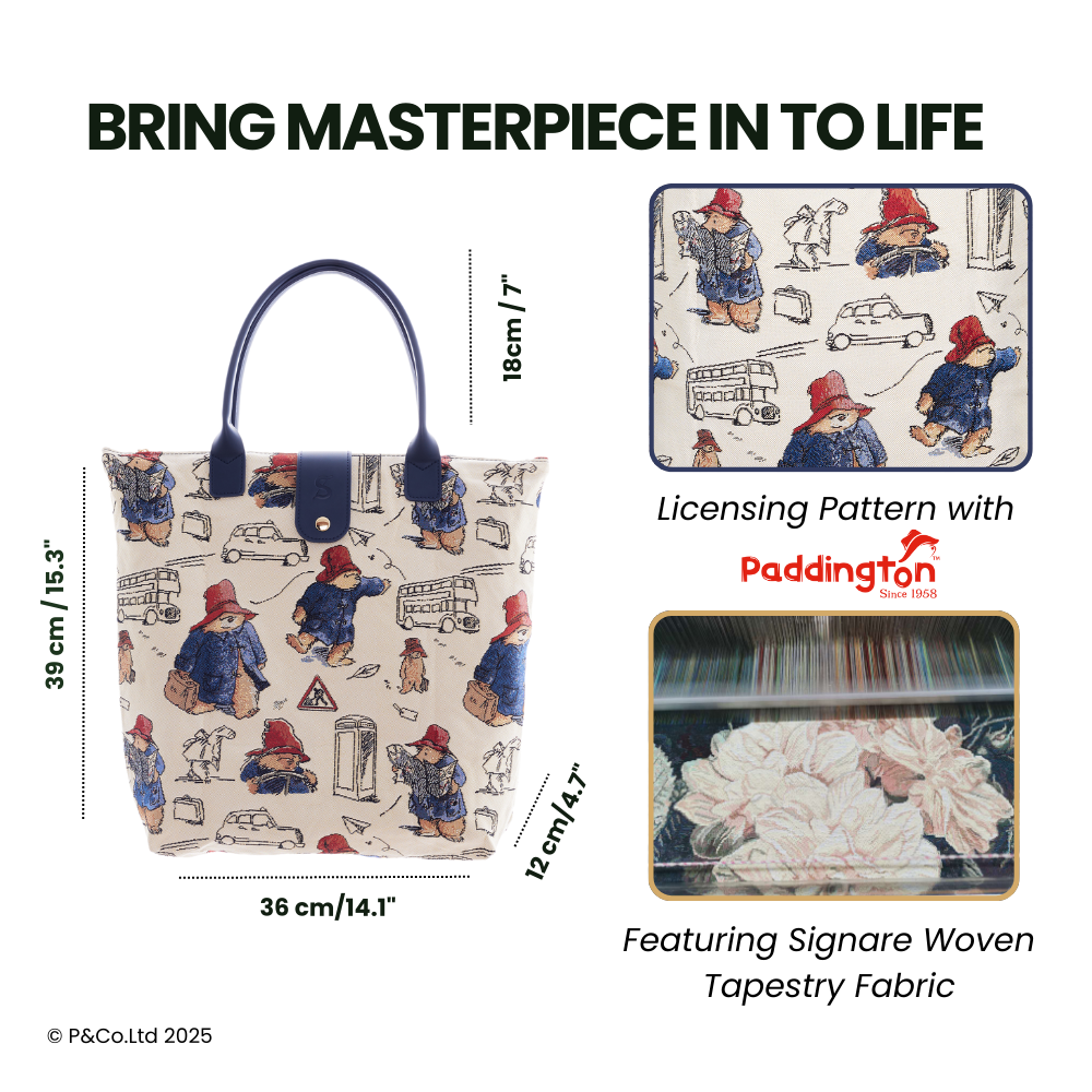 PADDINGTON BEAR FOLDING BAG