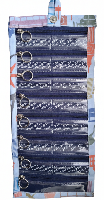 The Original Pillfold™ Weekly Pill Organizer