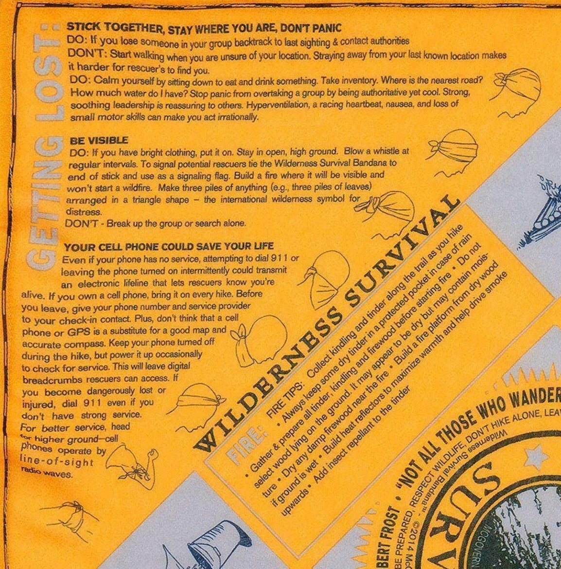 Wilderness Survival Bandana