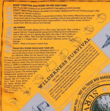 Wilderness Survival Bandana