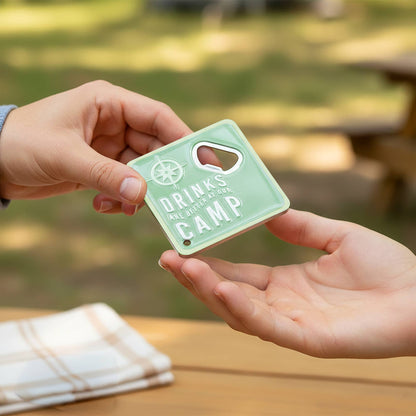 Camp - Bottle Opener Coaster