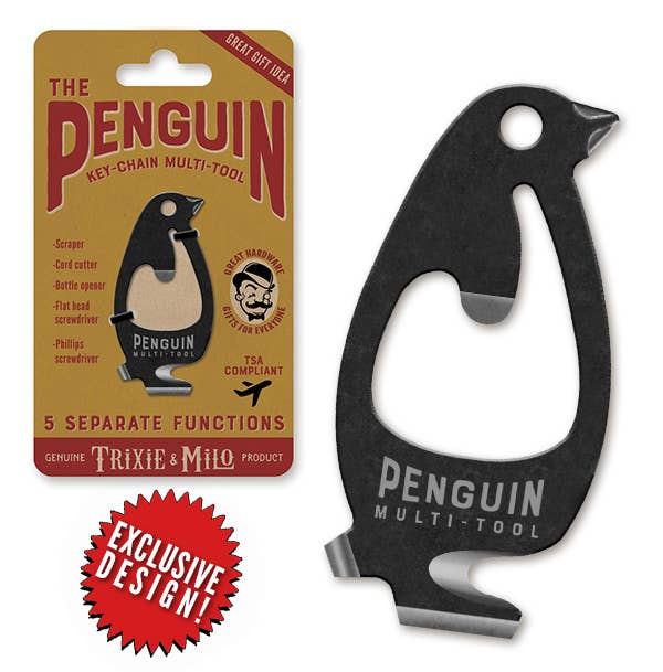 Penguin Multi-Tool Bottle Opener