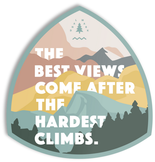 Hardest Climb Sticker