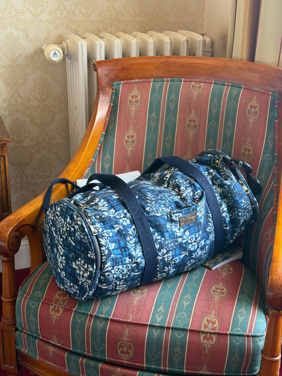 Bon Voyage Weekender Duffle Bag - Mirabeau Blue