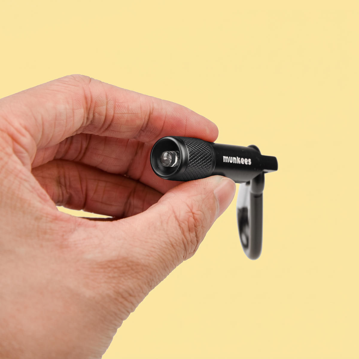 Munkees | LED Flashlight with Carabiner