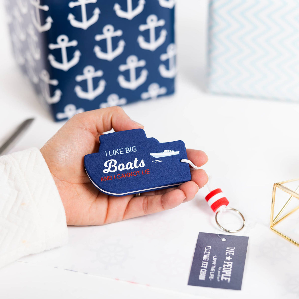 Big Boats - Floating Key Chain