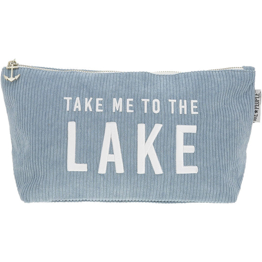 Lake - Corduroy Zippered Pouch