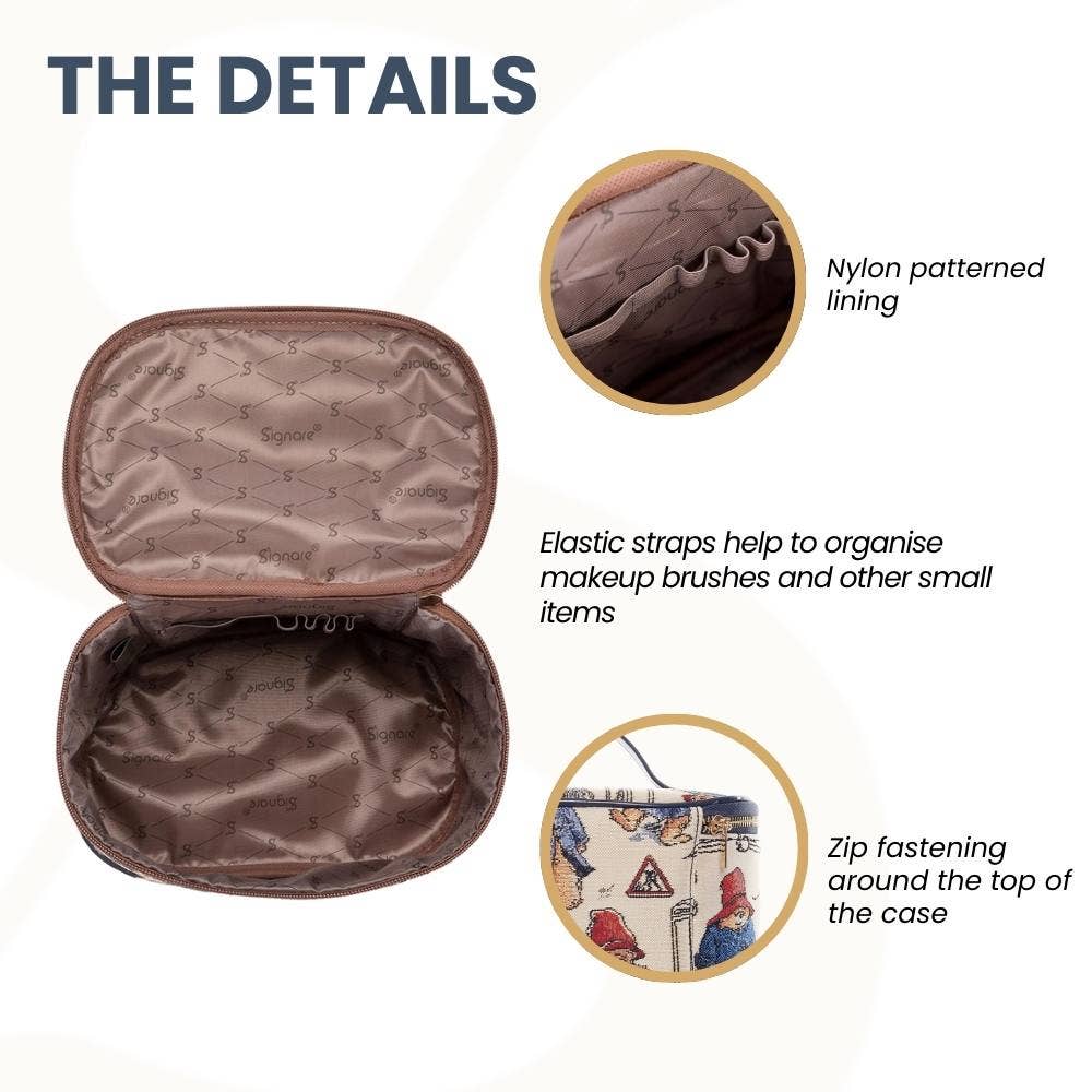 Paddington Bear Toiletry Vanity Bag