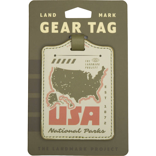 National Parks Gear Tag