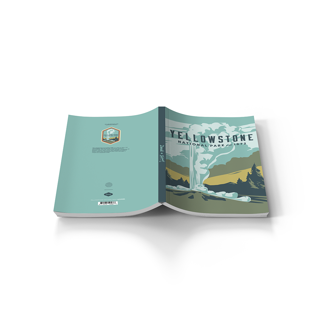 Yellowstone National Park Classic Layflat Notebook LFC2124L