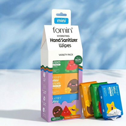 Travel Size Wipes | Alcohol-Free | Hand Sanitizer Wipes