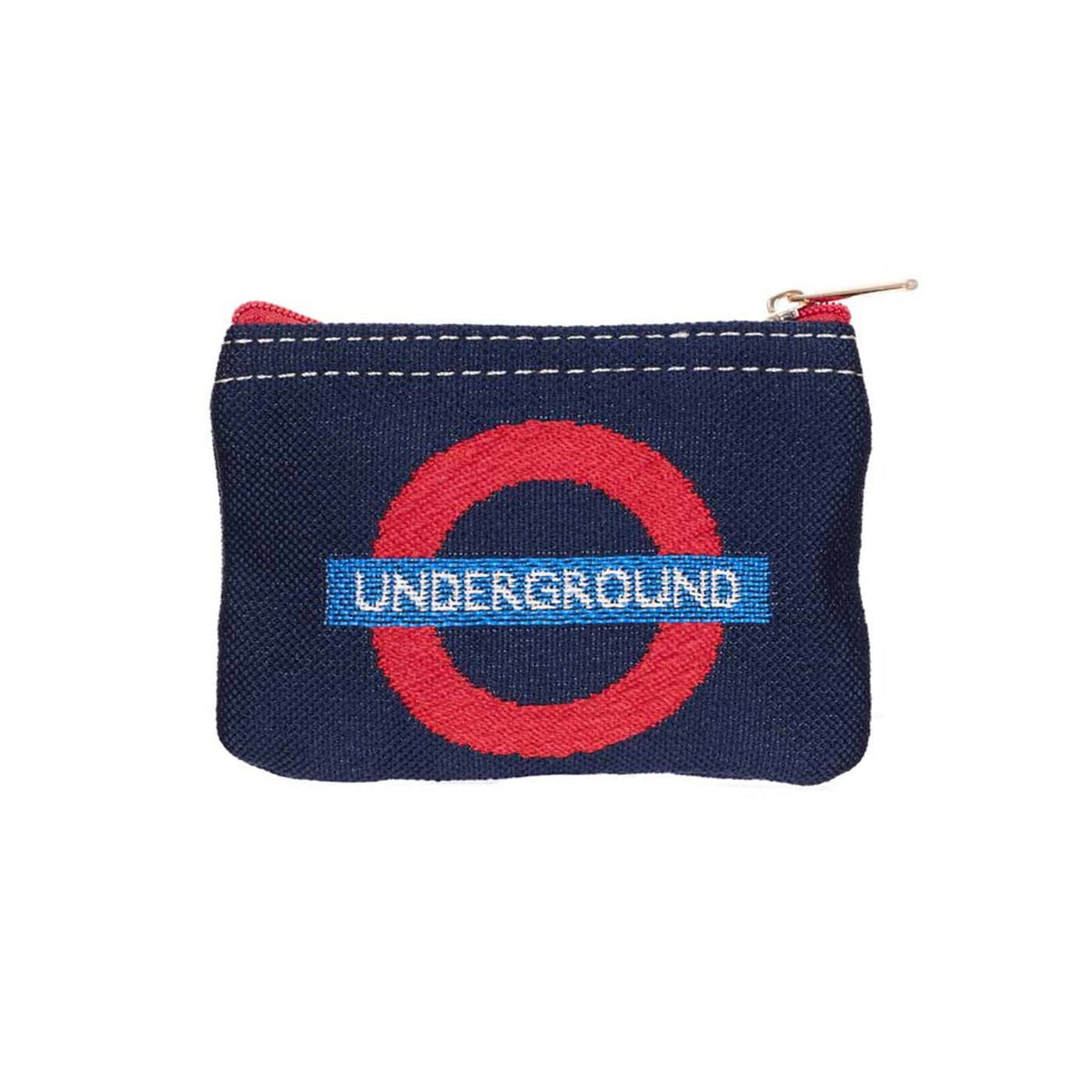 Blue London UndergroundRoundel Zip Coin Purse